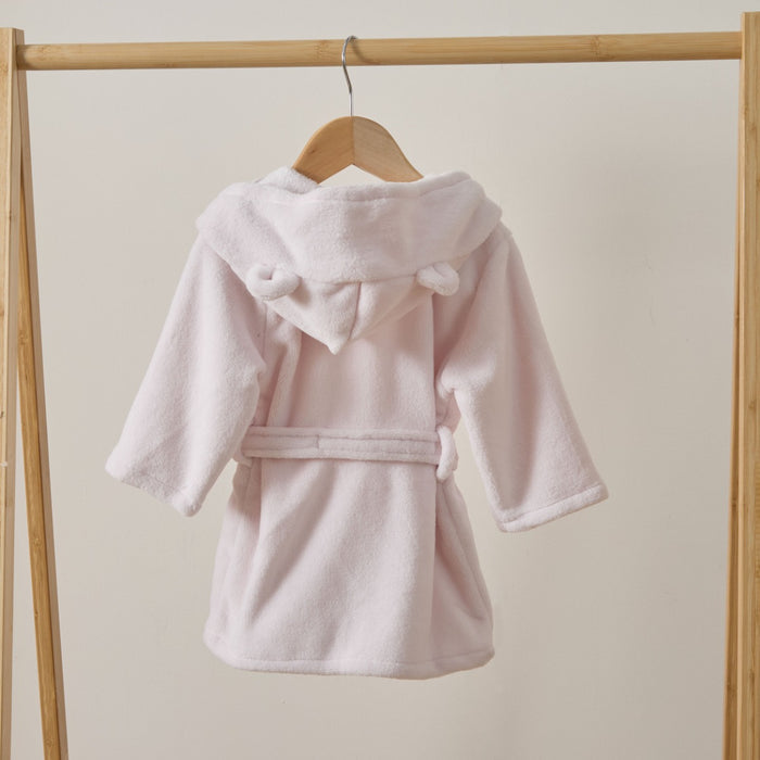Personalised Light Pink Fleece Robe