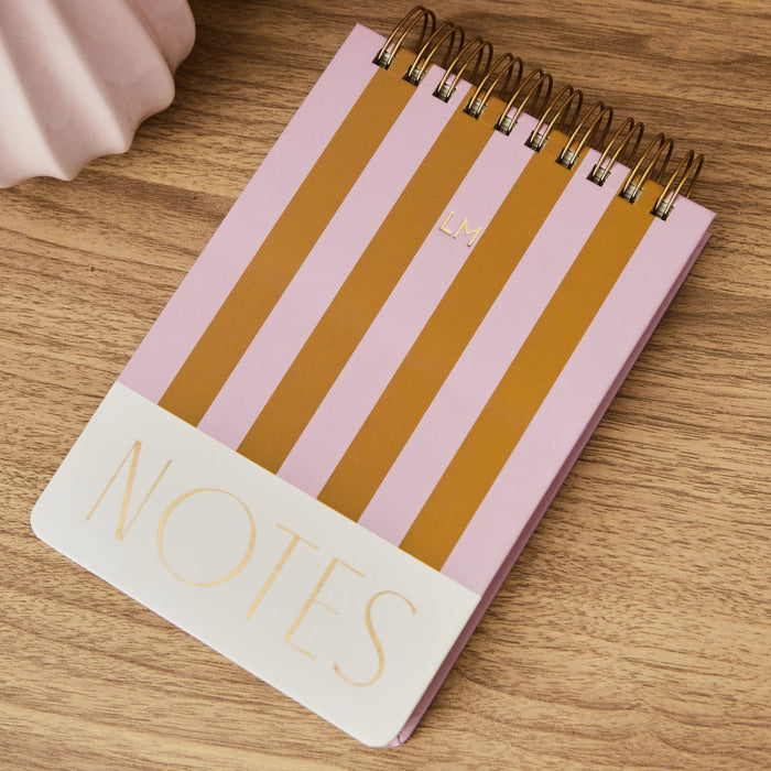 Personalised Lilac & Ochre Large Chunky Notepad