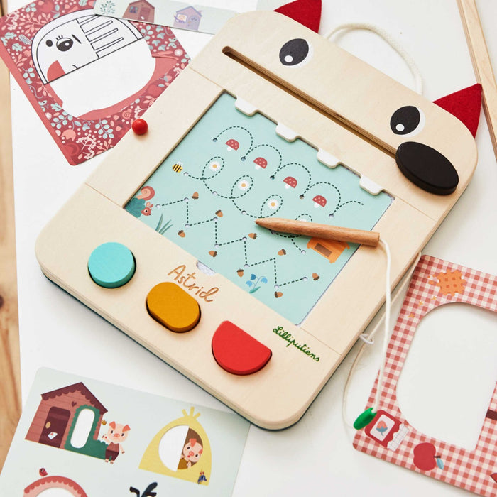 Personalised Lilliputiens Magnetic Drawing Board