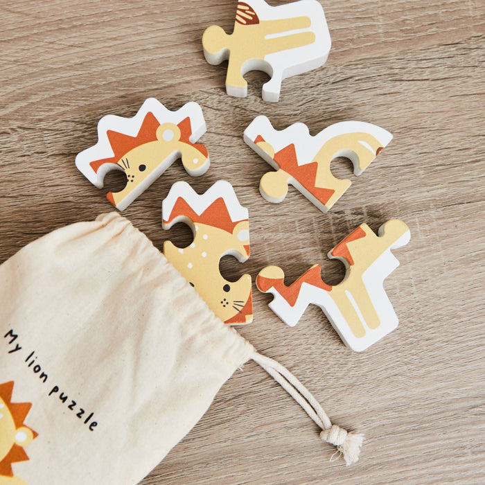 Personalised Lion FSC® Wooden Puzzle