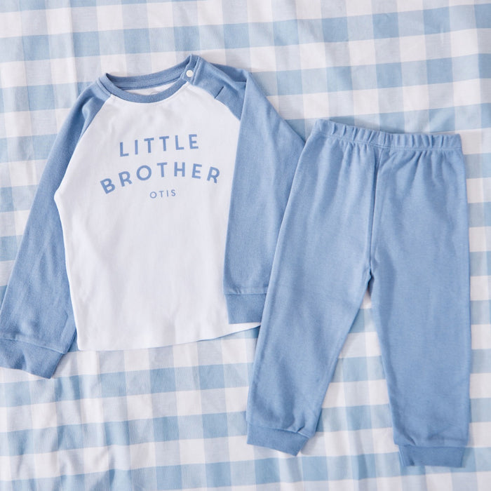 Personalised 'Little Brother' Pyjamas