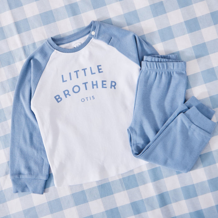Personalised 'Little Brother' Pyjamas