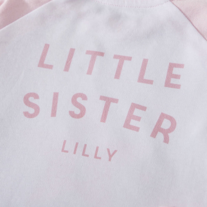 Personalised 'Little Sister' Pyjamas