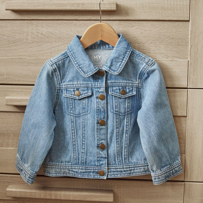 Personalised London City Denim Jacket