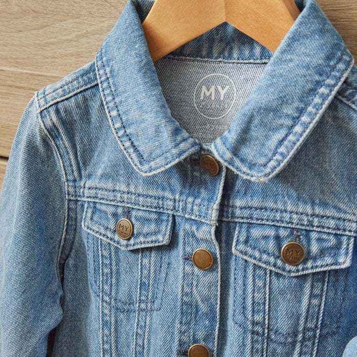 Personalised London City Denim Jacket