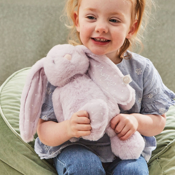 Personalised Lush Lavender Bunny Soft Toy