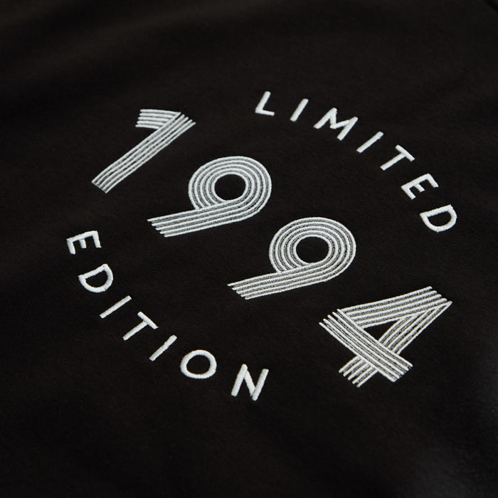 Personalised Men's Black Limited Edition Birth Year Sweatshirt