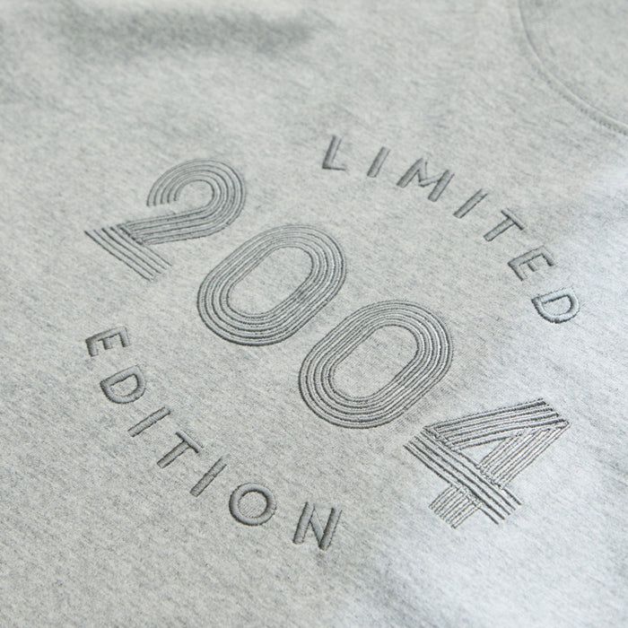 Personalised Men's Grey Limited Edition Birth Year T-Shirt