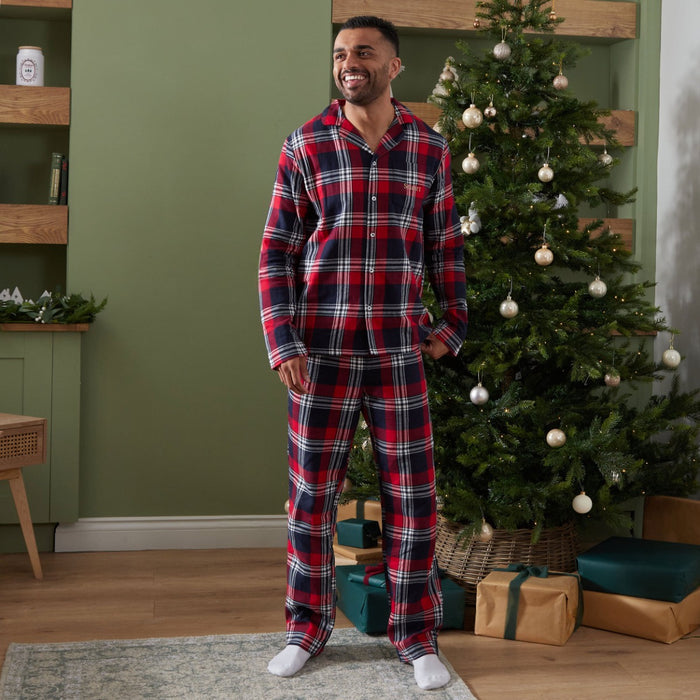 Personalised Men's Tartan PJ Set