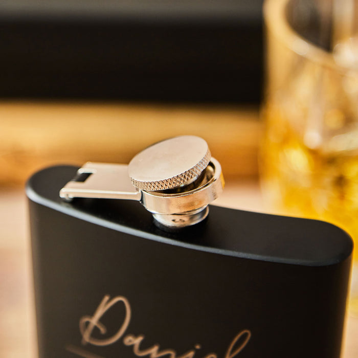 Personalised Milestone Birthday Hip Flask