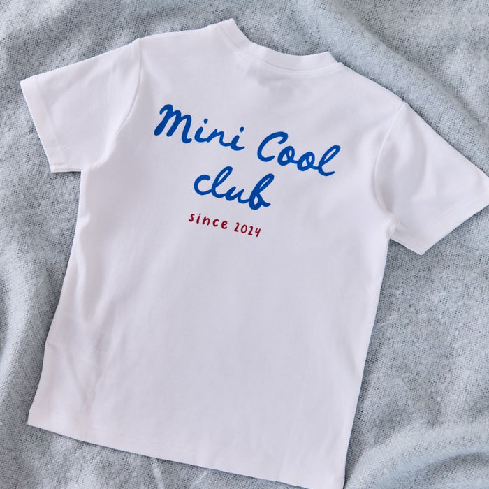 Personalised Mini Cool Club White T-shirt