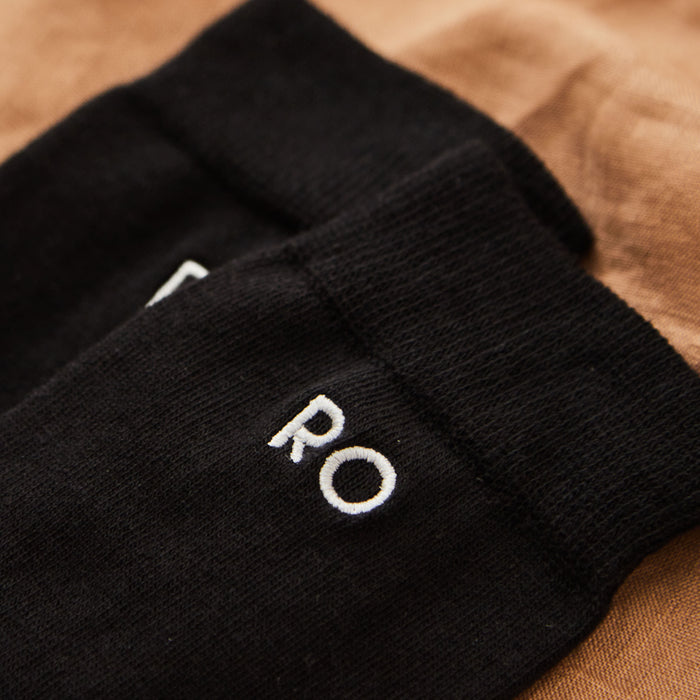 Personalised Monogrammed Black Socks