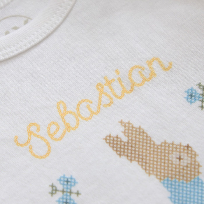 Personalised My 1st Easter Peter Rabbit™ White Bodysuit