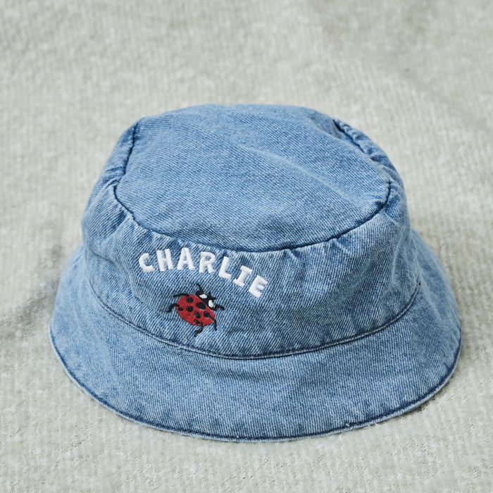 Personalised Natural History Museum™ Ladybird Bucket Hat