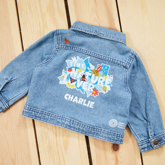 Personalised Natural History Museum™ Nature Lover Denim Jacket
