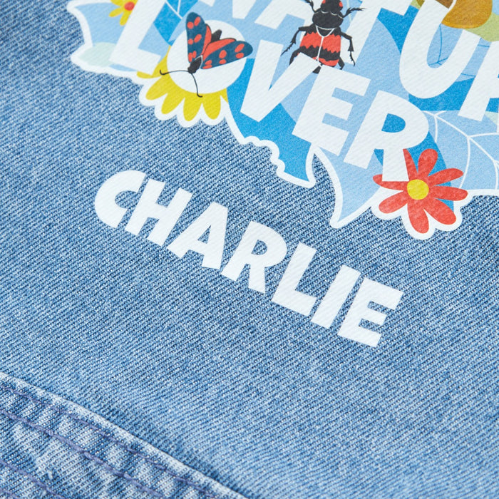Personalised Natural History Museum™ Nature Lover Denim Jacket