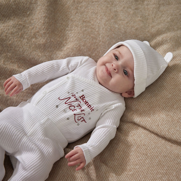 Personalised Nice List Home From Hospital Set