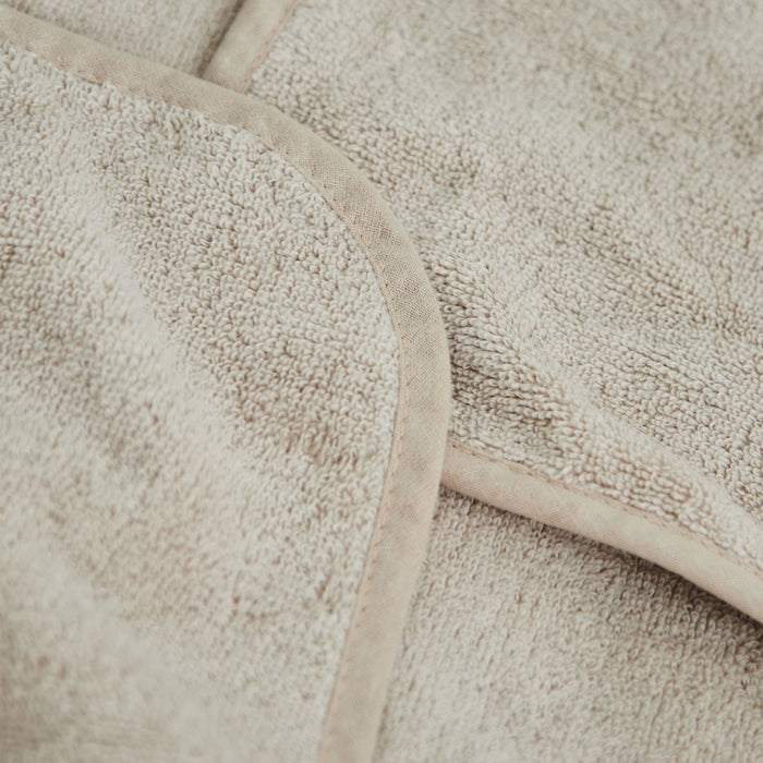 Personalised Oatmeal Small Hooded Towel