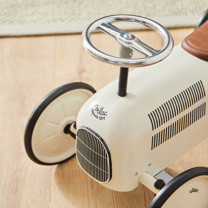 Personalised Off White Vilac Ride On Toy