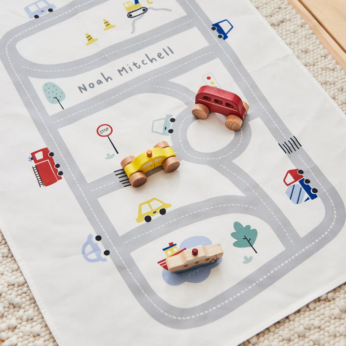Personalised On The Move Large Grey Wall Hanging