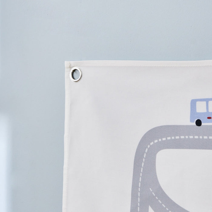 Personalised On The Move Large Grey Wall Hanging