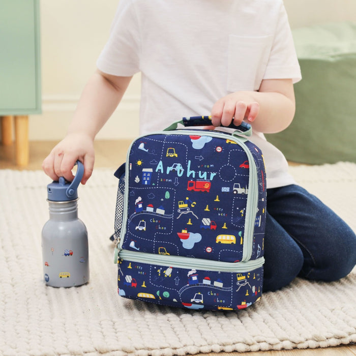Personalised On The Move Lunchbag with Compartment