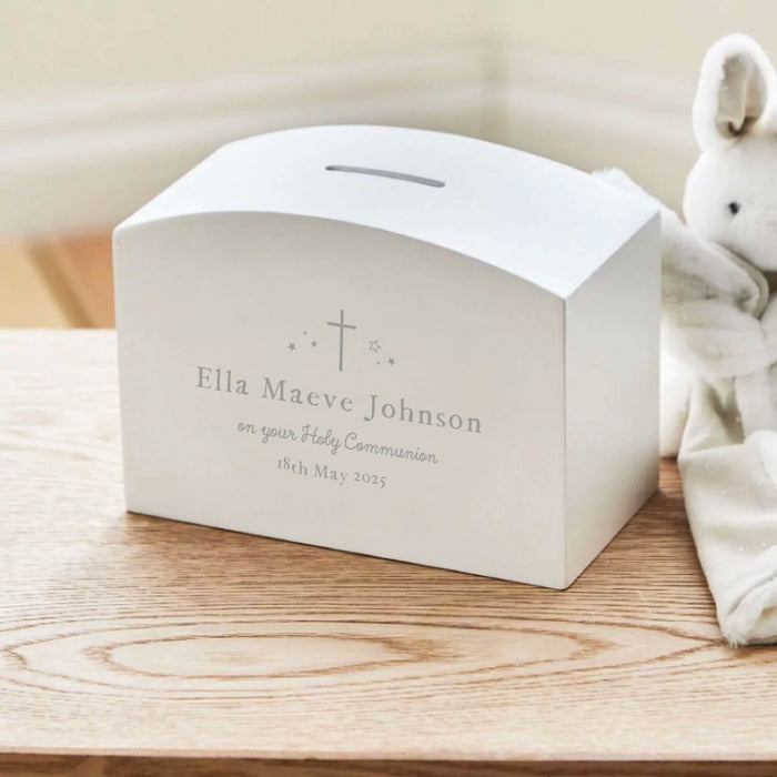 Personalised On Your Holy Communion Money Box FSC®