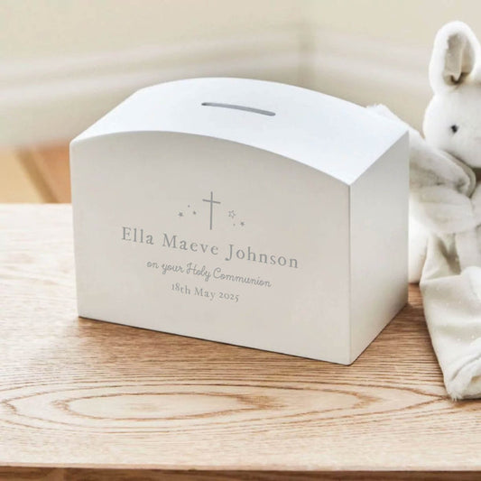 Personalised On Your Holy Communion Money Box FSC®