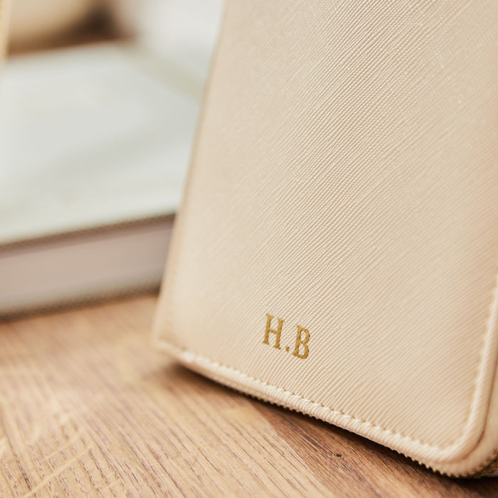 Personalised Oyster Jewellery Travel Case