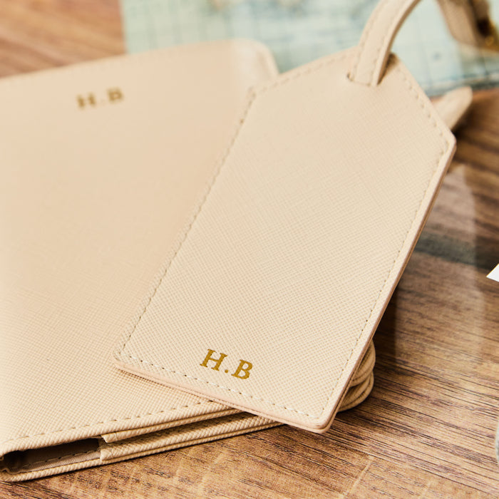 Personalised Oyster Travel Set