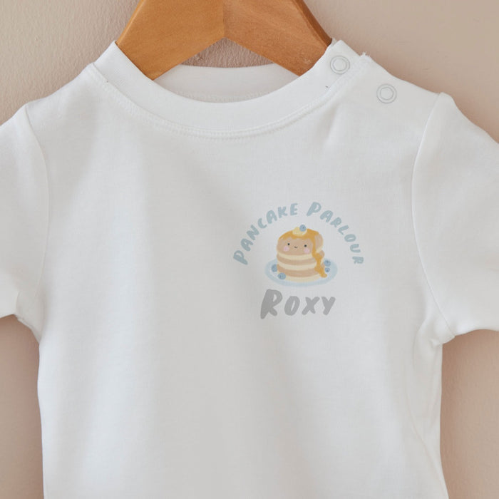Personalised Pancake Parlour White T-Shirt