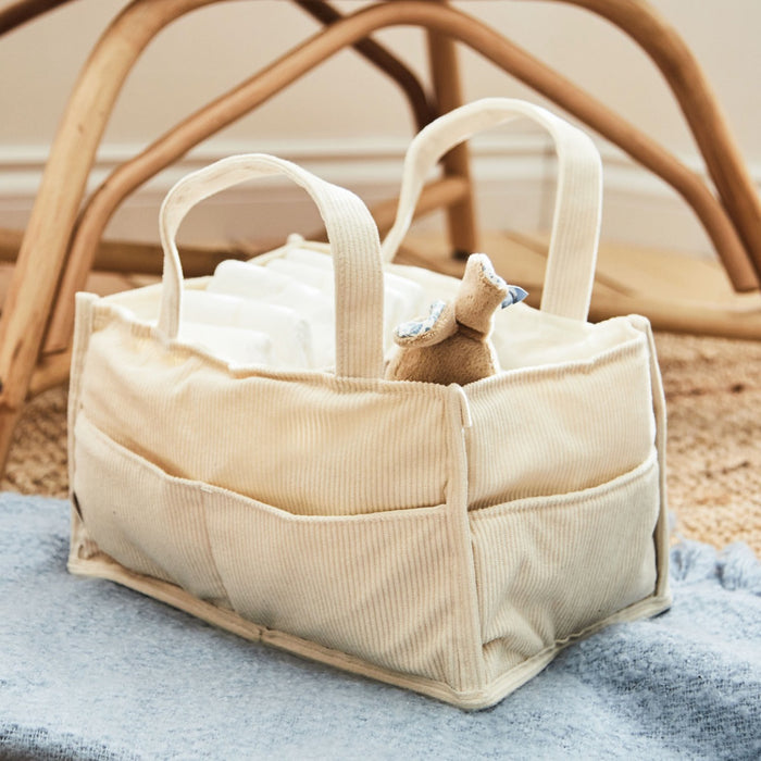 Personalised Peter Rabbit™ Cord Nappy Caddy