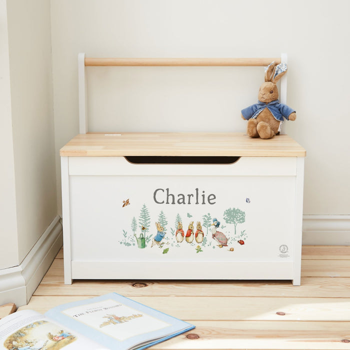Personalised Peter Rabbit™ & Friends Toy Bench