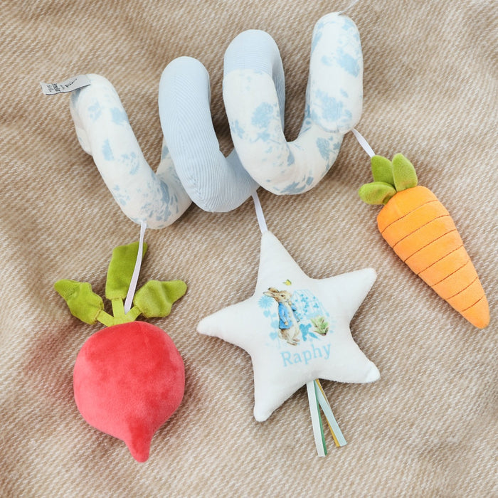 Personalised Peter Rabbit Spiral Toy
