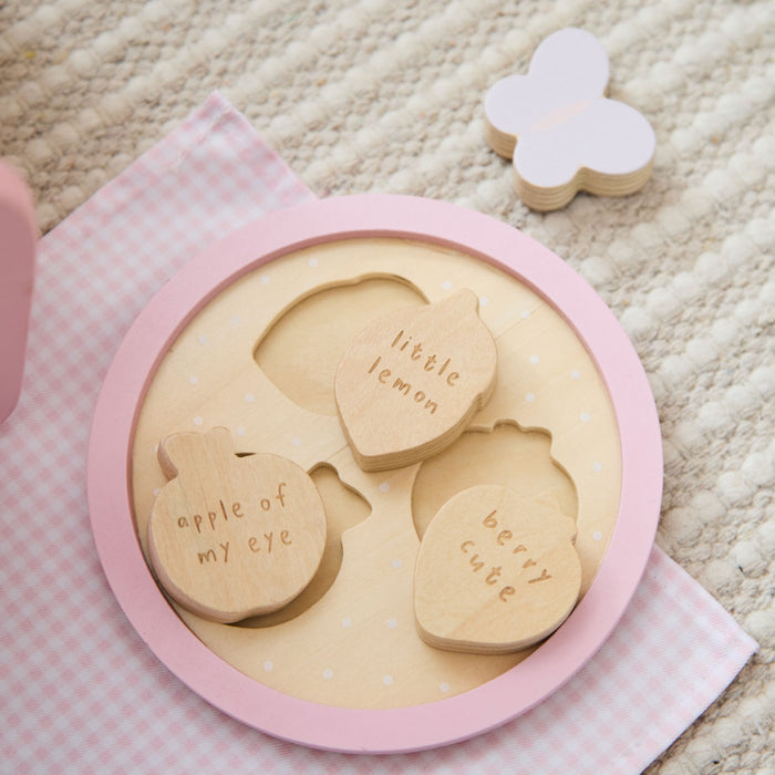 Personalised Picnic Wooden Shape Sorter FSC®
