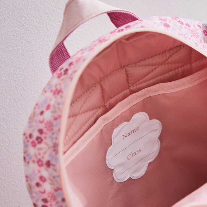 Personalised Pink Bunny Medium Backpack