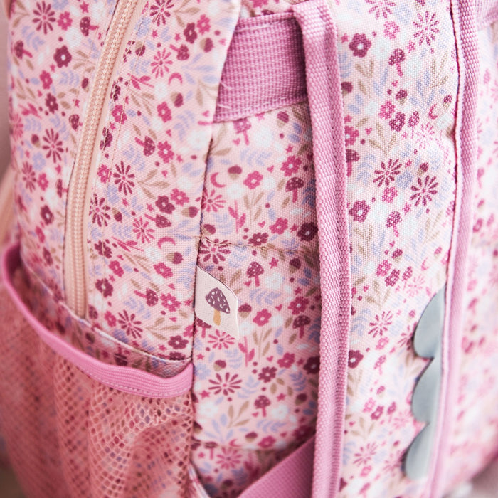 Personalised Pink Bunny Medium Backpack