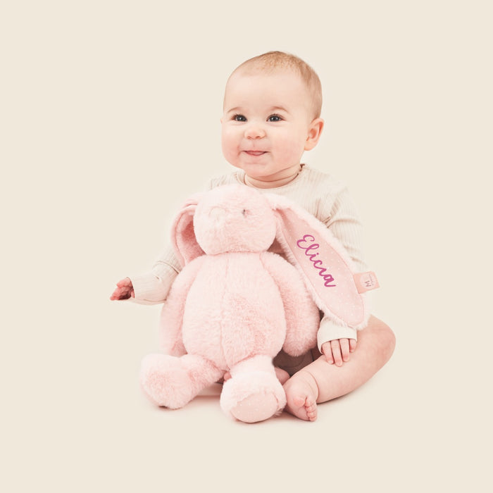 Personalised Pink Bunny Soft Toy