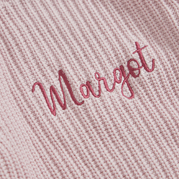 Personalised Pink Cardigan