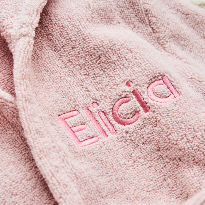 Personalised Pink Cotton Towelling Robe