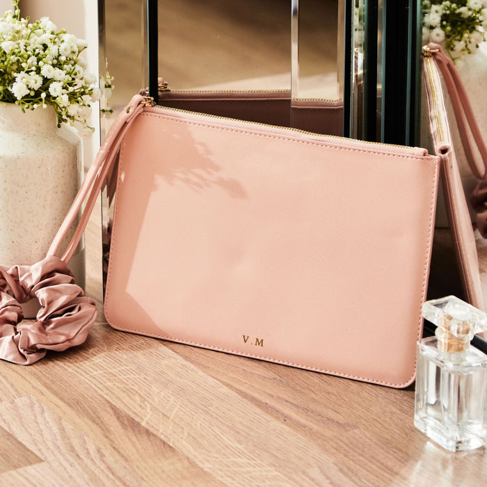 Personalised Pink Everyday Pouch