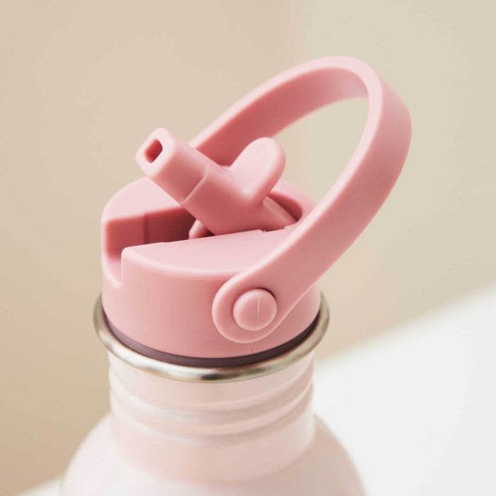Personalised Pink Floral Water Bottle
