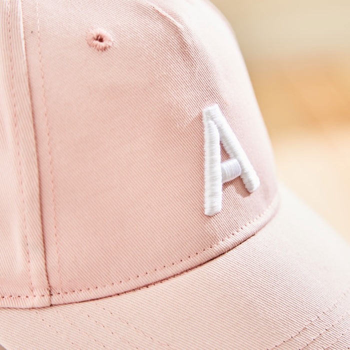 Personalised Pink Initial Baseball Cap