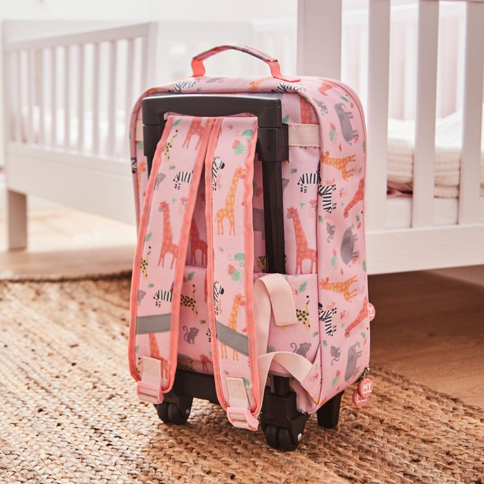 Personalised Pink Safari Suitcase
