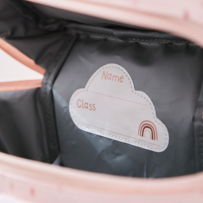 Personalised Pink Spot Snack Bag