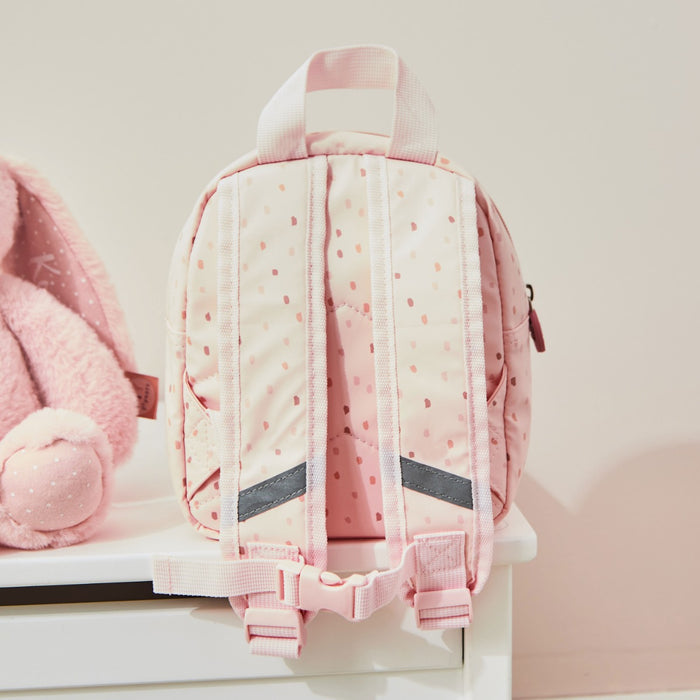 Personalised Pink Spot Tiny Backpack