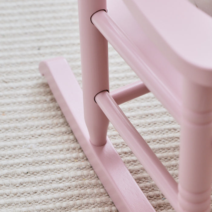 Personalised Pink Star Children's Rocking Chair FSC®