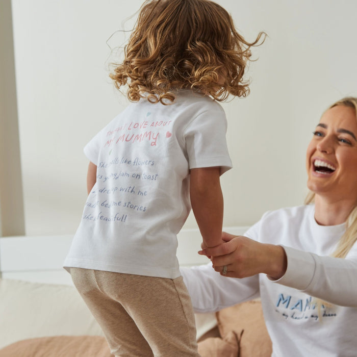 Personalised Pink Things I Love Kids T-Shirt
