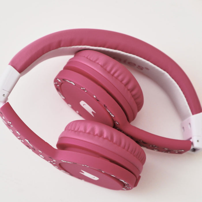 Personalised Pink Tonies Foldable Headphones