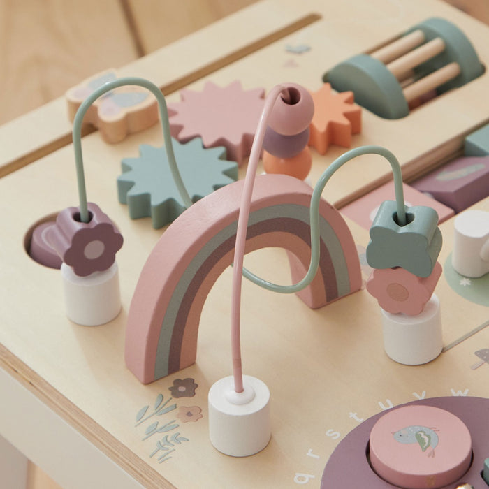 Personalised Pink Wooden Children's Activity Table FSC®